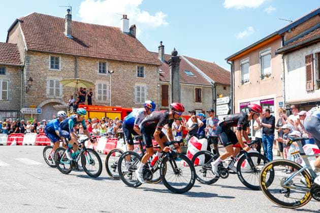 Tour de France 2026 Stage 13 BELFORT, FRANCE - JULY 17 : Alaphilippe Julian (FRA) of Tudor Pro Cycling Team in action during stage 13 of the 113rd edition of Tour de France an UCI World Tour 2.UWT cycling road race stage for Men Elite of 205 km with start in Dole and finish in Belfort on July 17, 2026 in Belfort, France, 17 07 2026 Belfort France  Copyright: xLucaxBettinix