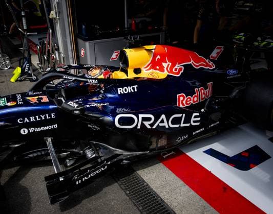 SPA - Max Verstappen (Red Bull Racing) during the first free practice session at the Spa-Francorchamps circuit ahead of the Belgian Grand Prix. SEM VAN DER WAL ANP xVIxANPxSportx xxANPxIVx 563711520 originalFilename: 563711520.jpg