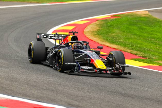 Formula 1 Moët & Chandon Belgian Grand Prix 2026 Luca De Vita OVERTAKE MAXPPP - Spa 17 07 2026 03 VERSTAPPEN Max (nld), Oracle Red Bull Racing, action at the Formula 1 Moët & Chandon Belgian Grand Prix 2026, the 10th round of the 2026 FIA Formula 1 World Championship, WM, Weltmeisterschaft at the Circuit de Spa-Francorchamps in Spa, Belgium, from 16 to 19 July 2026 Spa Belgium  Copyright: xOVERTAKE MAXPPPxLucaxDexVitax OVT202607174049 OVT202607174049