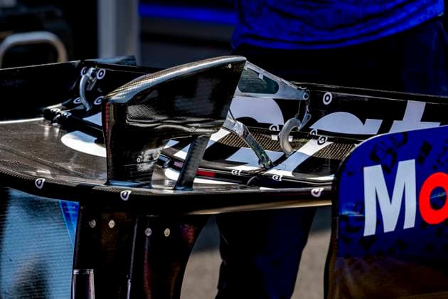 SPA - The replaced rear wing of the car of Formula 1 driver Max Verstappen of Oracle Red Bull Racing during the Formula 1 Belgium at Spa Francorchamps on July 17, 2026 in Spa, Belgium. (Photo by DeFodi Images) - *** SPA: The replaced rear wing on the car of Formula 1 driver Max Verstappen of Oracle Red Bull Racing during the Formula 1 Belgian Grand Prix at Spa-Francorchamps on July 17, 2026, in Spa, Belgium. Photo by DeFodi Images