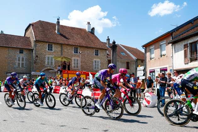Tour de France 2026 Stage 13 BELFORT, FRANCE - JULY 17 : O Connor Ben (AUS) of Team Jayco AlUla in action during stage 13 of the 113rd edition of Tour de France an UCI World Tour 2.UWT cycling road race stage for Men Elite of 205 km with start in Dole and finish in Belfort on July 17, 2026 in Belfort, France, 17 07 2026 Belfort France  Copyright: xLucaxBettinix