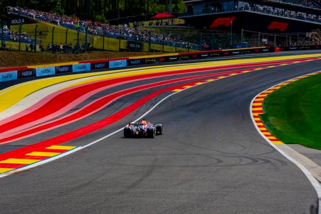 SPA - Formula 1 driver Max Verstappen of Oracle Red Bull Racing during the Formula 1 Belgium at Spa Francorchamps on July 17, 2026 in Spa, Belgium. (Photo by DeFodi Images) - *** SPA Formula 1 driver Max Verstappen of Oracle Red Bull Racing during the Formula 1 Belgian Grand Prix at Spa-Francorchamps on July 17, 2026, in Spa, Belgium. Photo by DeFodi Images