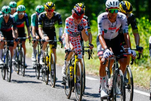 Tour de France 2026 Stage 13 BELFORT, FRANCE - JULY 17 : Vingegaard Jonas (DEN) of Team Visma Lease a Bike in action during stage 13 of the 113rd edition of Tour de France an UCI World Tour 2.UWT cycling road race stage for Men Elite of 205 km with start in Dole and finish in Belfort on July 17, 2026 in Belfort, France, 17 07 2026 Belfort France  Copyright: xLucaxBettinix
