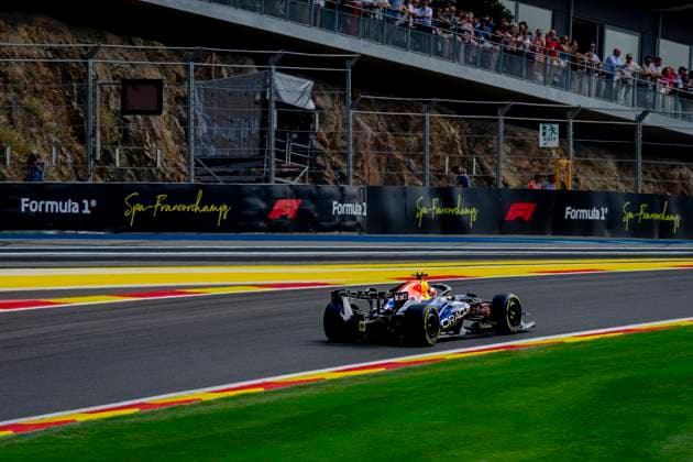 SPA - Formula 1 driver Max Verstappen of Oracle Red Bull Racing during the Formula 1 Belgium at Spa Francorchamps on July 17, 2026 in Spa, Belgium. (Photo by DeFodi Images) - *** SPA Formula 1 driver Max Verstappen of Oracle Red Bull Racing during the Formula 1 Belgian Grand Prix at Spa-Francorchamps on July 17, 2026, in Spa, Belgium. Photo by DeFodi Images