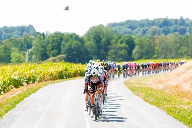 Tour de France 2026 Stage 13 BELFORT, FRANCE - JULY 17 : Politt Nils (GER) of UAE Team Emirates XRG in action during stage 13 of the 113rd edition of Tour de France an UCI World Tour 2.UWT cycling road race stage for Men Elite of 205 km with start in Dole and finish in Belfort on July 17, 2026 in Belfort, France, 17 07 2026 Belfort France  Copyright: xLucaxBettinix