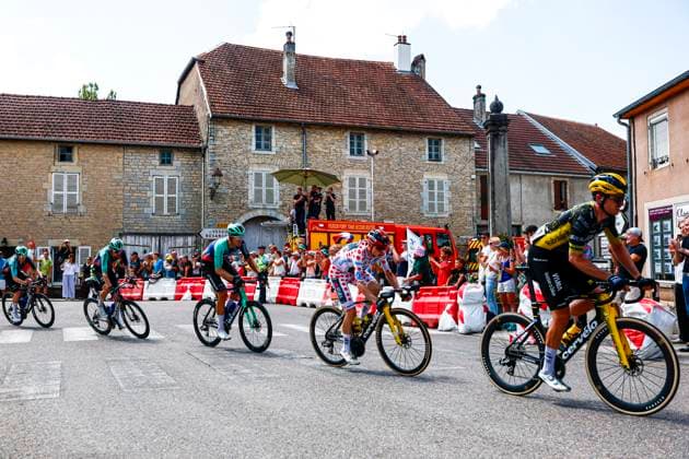 Tour de France 2026 Stage 13 BELFORT, FRANCE - JULY 17 : Vingegaard Jonas (DEN) of Team Visma Lease a Bike in action during stage 13 of the 113rd edition of Tour de France an UCI World Tour 2.UWT cycling road race stage for Men Elite of 205 km with start in Dole and finish in Belfort on July 17, 2026 in Belfort, France, 17 07 2026 Belfort France  Copyright: xLucaxBettinix