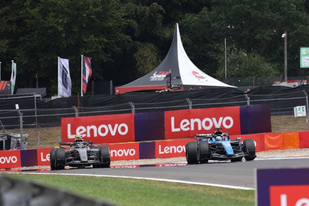17.07.2026, Circuit de Spa-Francorchamps, Spa-Francorchamps, Formula 1 Moet & Chandon Belgian Grand Prix 2026 , im Bild Gabriel Bortoleto (BRA), Audi Revolut F1 Team, Alexander Albon (GBR), Atlassian Williams F1 Team (Photo by Alessandro Martellottta Hasan Bratic DeFodi Images) - *** July 17, 2026, Circuit de Spa-Francorchamps, Spa-Francorchamps, 2026 Formula 1 Moët & Chandon Belgian Grand Prix, pictured: Gabriel Bortoleto (BRA), Audi Revolut F1 Team; Alexander Albon (GBR), Atlassian Williams F1 Team. Photo by Alessandro Martellotta, Hasan Bratic, DeFodi Images
