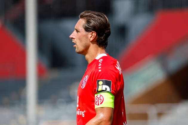 Dominik Kohr (1.FSV Mainz, 31) , Deutschland, Fussball, Testspiel, 2026 2027, 1.FSV Mainz 05 vs. 1.FC Kaiserslautern, 17.07.2026, Mainz Bruchwegstadion Rheinland-Pfalz Deutschland *** Dominik Kohr 1 FSV Mainz, 31, Germany, soccer, friendly match, 2026–2027, 1 FSV Mainz 05 vs. 1 FC Kaiserslautern, July 17, 2026, Mainz, Bruchwegstadion, Rhineland-Palatinate, Germany Copyright: xGrantxHubbsx