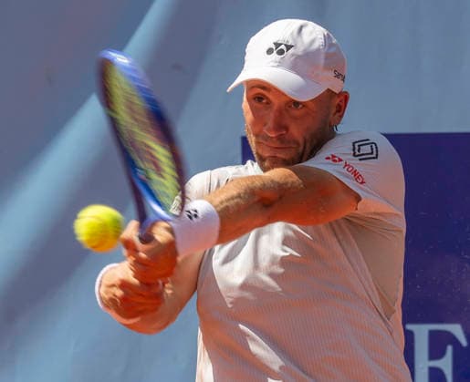 July 17, 2026, Gstaad, Bern, Switzerland: Gstaad Switzerland, 07 17 2026: CASPER RUUD of Norway is in action during swmi-finals of EFG Swiss Open Gstaad ATP, Tennis Herren 250,Tennis Herren 250, which is known as the Swiss Gstaad Open and took place at Roy Emerson Arena in Gstaad, which is located in the famous ski resort of Gstaad and which is located in the Bernese Oberland. Tennis 2026: Swiss Open  - ZUMAd206 20260717_zip_d206_062 Copyright: xEricxDubostx
