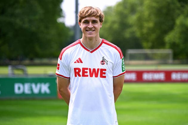 Timo Hübers; 1. FC Köln; 1.BL, Porträttermin 2026 2027 *** Timo Hübers, 1. FC Köln, Bundesliga, Photo Shoot 2026–2027