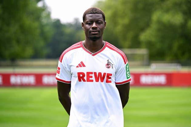 Ragnar Ache; 1. FC Köln; 1.BL, Porträttermin 2026 2027 *** Ragnar Ache 1 FC Cologne 1 Bundesliga, Photo Shoot 2026 2027