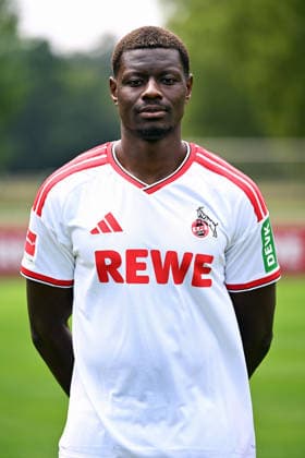 Ragnar Ache; 1. FC Köln; 1.BL, Porträttermin 2026 2027 *** Ragnar Ache 1 FC Cologne 1 Bundesliga, Photo Shoot 2026 2027