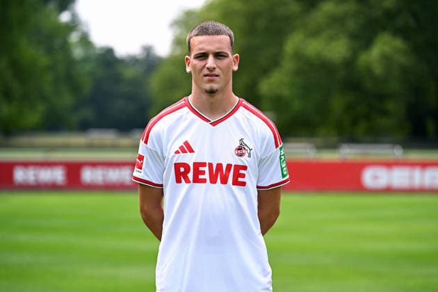 Said El Mala; 1. FC Köln; 1.BL, Porträttermin 2026 2027 *** Said El Mala 1 FC Cologne 1 Bundesliga, Photo Shoot 2026 2027