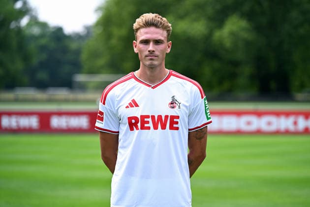Sebastian Sebulonsen; 1. FC Köln; 1.BL, Porträttermin 2026 2027 *** Sebastian Sebulonsen, 1. FC Köln, Bundesliga, Photo Shoot 2026–2027