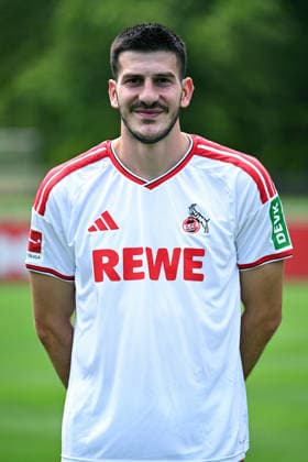 Luka Lotschoschwili; 1. FC Köln; 1.BL, Porträttermin 2026 2027 *** Luka Lotschoschwili, 1. FC Köln, Bundesliga, Photo Shoot 2026–2027