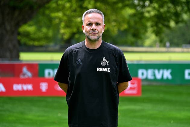 Co-Trainer Evengelos Sbonias; 1. FC Köln; 1.BL, Porträttermin 2026 2027 *** Assistant Coach Evengelos Sbonias, 1. FC Köln, Bundesliga 1, Profile Session 2026–2027
