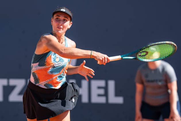 TENNIS - WTA, Tennis Damen Generali Open Ladies Kitzbuehel KITZBUEHEL,AUSTRIA,17.JUL.26 - TENNIS - WTA Tour, Generali Open Ladies Kitzbuehel. Image shows Gina Feistel (POL).  GEPAxpictures xJulioxArellano