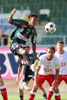 SOCCER - Ried vs Essen, test match RIED,AUSTRIA,17.JUL.26 - SOCCER - ADMIRAL Bundesliga, 3. Liga, SV Ried vs Rot Weiss Essen, test match. Image shows Jaedin Rhodes (Ried).  GEPAxpictures xMathiasxMandl