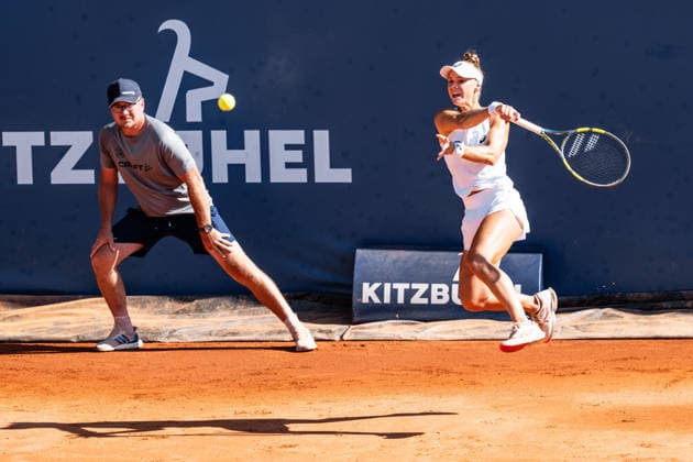 TENNIS - WTA, Tennis Damen Generali Open Ladies Kitzbuehel KITZBUEHEL,AUSTRIA,17.JUL.26 - TENNIS - WTA Tour, Generali Open Ladies Kitzbuehel. Image shows Laura Pigossi (BRA).  GEPAxpictures xJulioxArellano