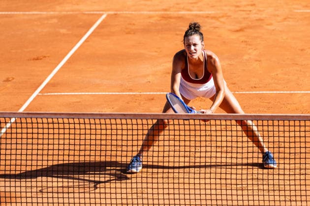 TENNIS - WTA, Tennis Damen Generali Open Ladies Kitzbuehel KITZBUEHEL,AUSTRIA,17.JUL.26 - TENNIS - WTA Tour, Generali Open Ladies Kitzbuehel. Image shows Elixane Lechemia (FRA).  GEPAxpictures xJulioxArellano