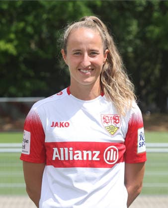 BAU Stuttgart , Tamar Dongus; VfB Stuttgart Frauen ; 1.BL Frauen, Porträttermin 2026 2027, *** BAU Stuttgart, Tamar Dongus, VfB Stuttgart Women s 1st Team (Women s Bundesliga), Photo Shoot 2026–2027,