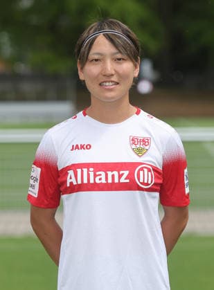 BAU Stuttgart , Yuka Hirano; VfB Stuttgart Frauen ; 1.BL Frauen, Porträttermin 2026 2027, *** BAU Stuttgart, Yuka Hirano, VfB Stuttgart Women s 1st Team (Women s Bundesliga), Photo Shoot 2026–2027,