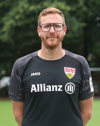 BAU Stuttgart , Christian Liedtke; VfB Stuttgart Frauen ; 1.BL Frauen, Porträttermin 2026 2027, *** BAU Stuttgart, Christian Liedtke, VfB Stuttgart Women s 1st Team (Women s Bundesliga), Photo Shoot 2026–2027,