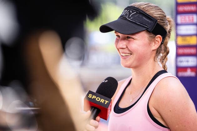 TENNIS - WTA, Tennis Damen Generali Open Ladies Kitzbuehel KITZBUEHEL,AUSTRIA,17.JUL.26 - TENNIS - WTA Tour, Generali Open Ladies Kitzbuehel. Image shows Veronika Erjavec (SLO).  GEPAxpictures xJulioxArellano