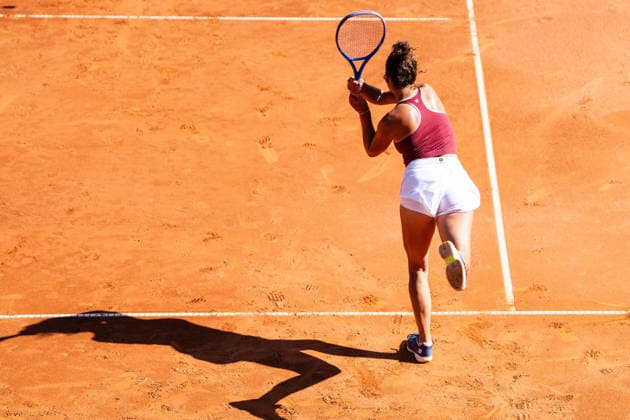 TENNIS - WTA, Tennis Damen Generali Open Ladies Kitzbuehel KITZBUEHEL,AUSTRIA,17.JUL.26 - TENNIS - WTA Tour, Generali Open Ladies Kitzbuehel. Image shows Elixane Lechemia (FRA).  GEPAxpictures xJulioxArellano