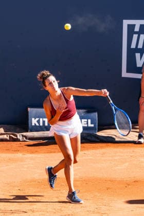 TENNIS - WTA, Tennis Damen Generali Open Ladies Kitzbuehel KITZBUEHEL,AUSTRIA,17.JUL.26 - TENNIS - WTA Tour, Generali Open Ladies Kitzbuehel. Image shows Elixane Lechemia (FRA).  GEPAxpictures xJulioxArellano