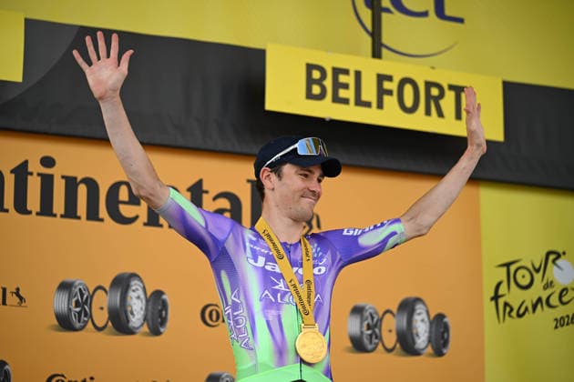 17-07-2026 Tour De France; Tappa 13 Dole - Belfort; 2026, Jayco Aula; Schmid, Mauro; Belfort; 