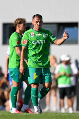 SOCCER - Wattens vs Hertha, test match KUNDL,AUSTRIA,17.JUL.26 - SOCCER - ADMIRAL Bundesliga, 2. DFL, 2. Deutsche Bundesliga, WSG Tirol vs Hertha BSC Berlin, test match. Image shows Murat Satin (Wattens).  GEPAxpictures xDanielxSchoenherr