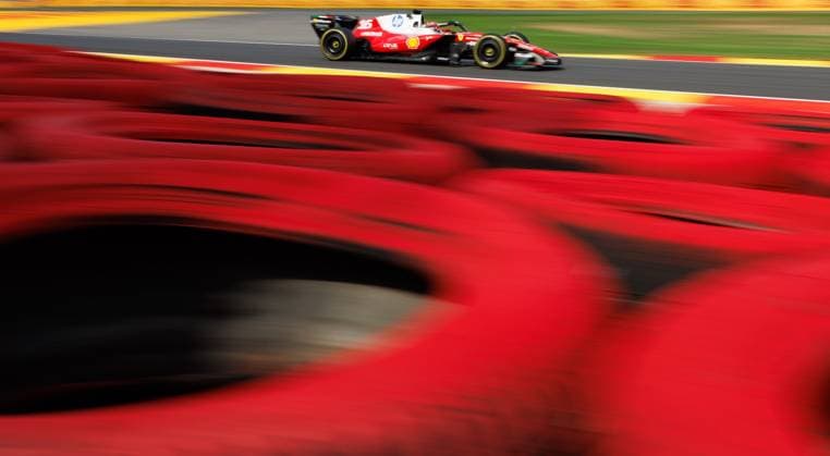 Ferrari Monegasque rider Charles Leclerc pictured during a free practice ahead of the Grand Prix F1 of Belgium race, in Spa-Francorchamps, Friday 17 July 2026. The Spa-Francorchamps Formula One Grand Prix takes place this weekend, from July 17th to July 19th. BENOITxDOPPAGNE  x181367345x