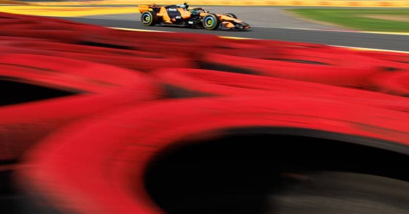 McLaren UK rider Lando Norris pictured during a free practice ahead of the Grand Prix F1 of Belgium race, in Spa-Francorchamps, Friday 17 July 2026. The Spa-Francorchamps Formula One Grand Prix takes place this weekend, from July 17th to July 19th. BENOITxDOPPAGNE  x181367358x