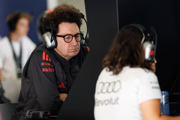 Mattia Binotto (Teamchef Audi), Grosser Preis von Belgien, Motorsport, Formel 1, Saison 2026, 17.07.2026 Grosser Preis von Belgien, Motorsport, Formel 1, Saison 2026, 17.07.2026 Spa Franchorchamps *** Mattia Binotto, Audi Team Principal, Belgian Grand Prix, Motorsports, Formula 1, 2026 Season, July 17, 2026, Belgian Grand Prix, Motorsports, Formula 1, 2026 Season, July 17, 2026, Spa-Francorchamps Copyright: xEibner-Pressefoto AlexanderxNeisx EP_ANS
