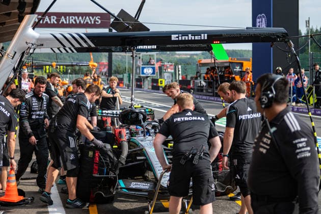 Formula One GP Spa Francorchamps, Belgium. Friday, July 17, 2026 Andrea Kimi Antonelli 12, Mercedes-AMG Petronas F1 Team; Formula One GP Spa Francorchamps, Belgium. Friday, July 17, 2026 *** Formula One Grand Prix at Spa-Francorchamps, Belgium, Friday, July 17, 2026, Andrea Kimi Antonelli, No. 12, Mercedes AMG Petronas F1 Team, Formula One Grand Prix at Spa-Francorchamps, Belgium, Friday, July 17, 2026 Copyright: xBEAUTIFULxSPORTS Erlhofx