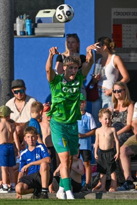 SOCCER - Wattens vs Hertha, test match KUNDL,AUSTRIA,17.JUL.26 - SOCCER - ADMIRAL Bundesliga, 2. DFL, 2. Deutsche Bundesliga, WSG Tirol vs Hertha BSC Berlin, test match. Image shows Tizian Valentino Scharmer (Wattens).  GEPAxpictures xDanielxSchoenherr