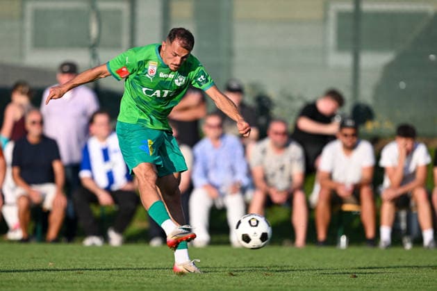 SOCCER - Wattens vs Hertha, test match KUNDL,AUSTRIA,17.JUL.26 - SOCCER - ADMIRAL Bundesliga, 2. DFL, 2. Deutsche Bundesliga, WSG Tirol vs Hertha BSC Berlin, test match. Image shows Murat Satin (Wattens).  GEPAxpictures xDanielxSchoenherr