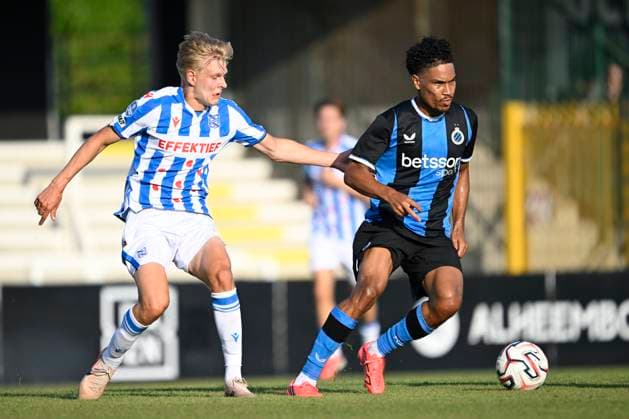 Club Brugge v sc Heerenveen - Friendly match ROESELARE, BELGIUM - JULY 17 : Lemarechal Felix midfielder of Club Brugge in action during the friendly match between Club Brugge and sc Heerenveen on July 17, 2026 in Roeselare, Belgium, 17 07 2026 Roeselare Belgium  Copyright: xNicoxVereeckenx