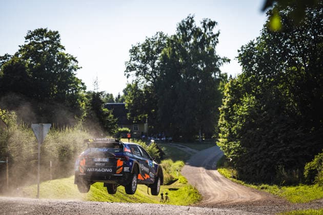 AUTO - WRC, Motorsport Rallye, WM - RALLY ESTONIA 2026 32 Giovanni TRENTIN, Pietro Elia OMETTO, SKODA Fabia RS, action during the 2026 Rally Estonia, 8th round of the 2026 WRC WORLD RALLY CAR CHAMPIONSHIP, from July 16 to 29, 2026 at Tartu, Estonia - TartuEstonia  Copyright: xNikosxKatikisx