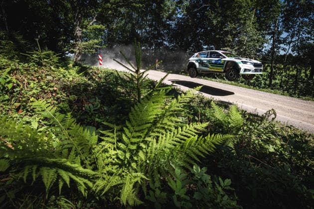 AUTO - WRC, Motorsport Rallye, WM - RALLY ESTONIA 2026 25 Emil LINDHOLM, Gabriel MORALES, SKODA Fabia RS, action during the 2026 Rally Estonia, 8th round of the 2026 WRC WORLD RALLY CAR CHAMPIONSHIP, from July 16 to 29, 2026 at Tartu, Estonia - TartuEstonia  Copyright: xNikosxKatikisx