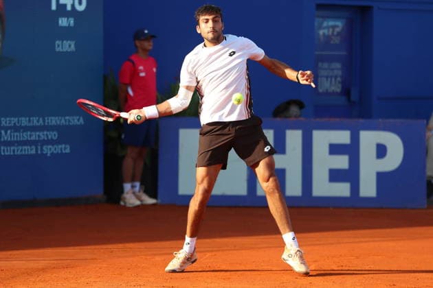 Umag 17.07.2026. Tenis PLAVA LAGUNA CROATIA OPEN Tennis PLAVA LAGUNA CROATIA OPEN Nz Roman Andres Burruchaga Fot. Kacper Staniec NEWSPIX.PL --- newspix.pl 