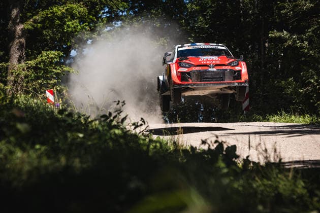 AUTO - WRC, Motorsport Rallye, WM - RALLY ESTONIA 2026 01 SÃ bastien OGIER, Vincent LANDAIS, TOYOTA GR Yaris Rally1, action during the 2026 Rally Estonia, 8th round of the 2026 WRC WORLD RALLY CAR CHAMPIONSHIP, from July 16 to 29, 2026 at Tartu, Estonia - TartuEstonia  Copyright: xNikosxKatikisx