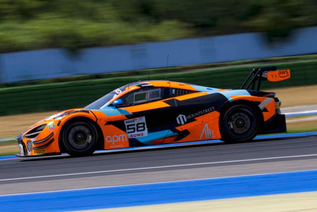 GT World Challenge Misano 2026 - Free Practice 1 Thomas Fleming and Louis Prette drive the number 58 McLaren 720S GT3 EVO of team Garage 59 during Free Practice 1 of the fifth round of the GT World Challenge Europe by AWS at the Misano World Circuit - Marco Simoncelli in Misano, Italy, on July 17, 2026. Misano Italy Italy  Copyright: xFabioxPellicciax originalFilename:pelliccia-gtworldc260717_npF4W.jpg
