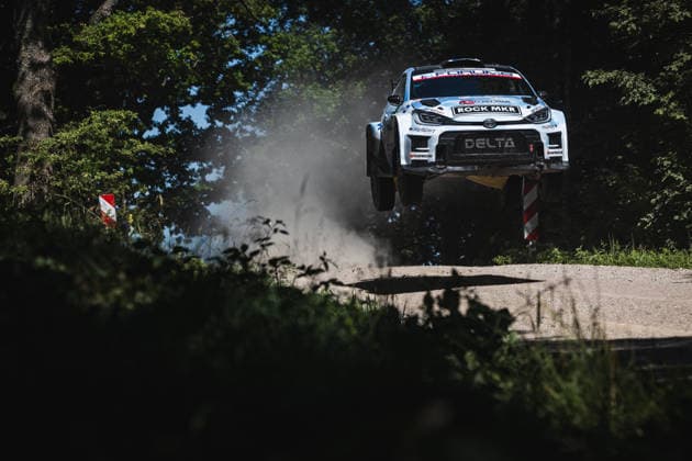 AUTO - WRC, Motorsport Rallye, WM - RALLY ESTONIA 2026 21 Teemu SUNINEN, Janni HUSSI, TOYOTA GR Yaris, action during the 2026 Rally Estonia, 8th round of the 2026 WRC WORLD RALLY CAR CHAMPIONSHIP, from July 16 to 29, 2026 at Tartu, Estonia - TartuEstonia  Copyright: xNikosxKatikisx