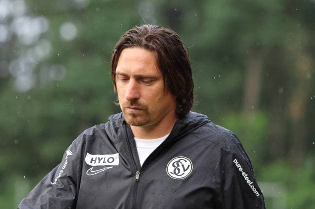 17.07.2026, Fussball, Herren, Testspiel, Saison 2026 2027, SV 07 Elversberg - FC Viktoria Köln, Trainer Vincent Wagner (SV 07 Elversberg) Überherrn-Felsberg Rasenplatz Felsberg Saarland Deutschland (DEU) *** July 17, 2026, Soccer, Men s, Friendly Match, 2026–2027 Season, SV 07 Elversberg vs. FC Viktoria Köln, Coach Vincent Wagner, SV 07 Elversberg, Überherrn, Felsberg, Grass Field, Felsberg, Saarland, Germany, DEU Copyright: xSebastianxBachx