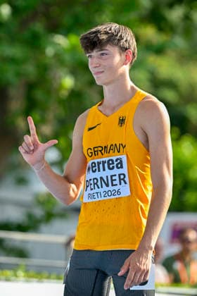 Jonathan PERNER (Germany, Recklinghaeuser LC, 400m) ITA, European Atheltics U18 Championships, Athletics, 16.07.2026, ITA, European Atheltics U18 Championships, Athletics, 16.07.2026, *** Jonathan PERNER, Germany, Recklinghäuser LC, 400m, ITA, European Athletics U18 Championships, Track and Field, July 16, 2026, ITA, European Athletics U18 Championships, Track and Field, July 16, 2026, Copyright: xx