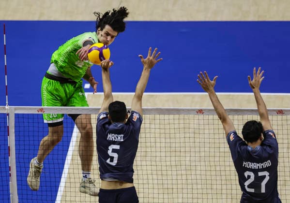 Volleyball, Nations League, Iran v Slovenia