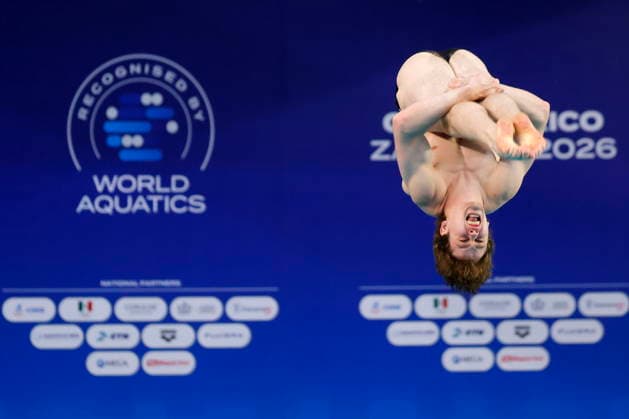 Mexico Diving Cup in Zapopan Tim Axer of Germany competes in the men s 3-meter springboard at the Mexico Diving Cup at the Metropolitan Aquatic Center in Zapopan, Mexico, 17 July 2026. ZAPOPAN Mexico  Copyright: xFRANCISCOxGUASCOx