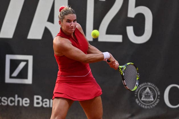TENNIS - International Tennis Tournament - ATV Bancomat Tennis Open Photo by IPA ABACAPRESS.COM86764154 - Deborah Chiesa of Italy faces off against Lucia Bronzetti of Italy during their quarterfinal match at the ATV Bancomat Tennis Open WTA, Tennis Damen 125 at the Antico Tiro a Volo Club on July 17, 2026, in Rome, Italy. (Photo by Roberto Bettacchi) Rome Italy  Copyright: xIPAxSport ABACAx